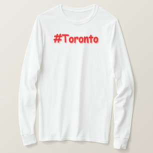 T-shirt "#Toronto" Joli design. Commandez dès maintenant 