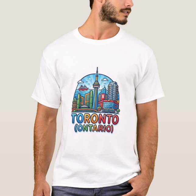 T-SHIRT TORONTO ONTARIO (Devant)