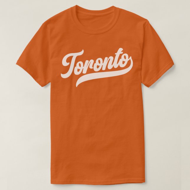 T-shirt Toronto Retro Toronto Maple Leafs (Design devant)