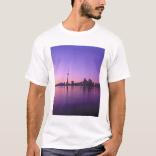 T-shirt Toronto Skyline la nuit, Ontario, Canada