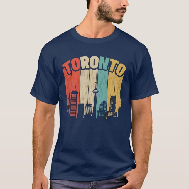 T-shirt Toronto Ville Canada ami (Devant)