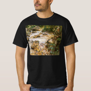 T-shirt Torrent du Tyrol par John Singer Sargent