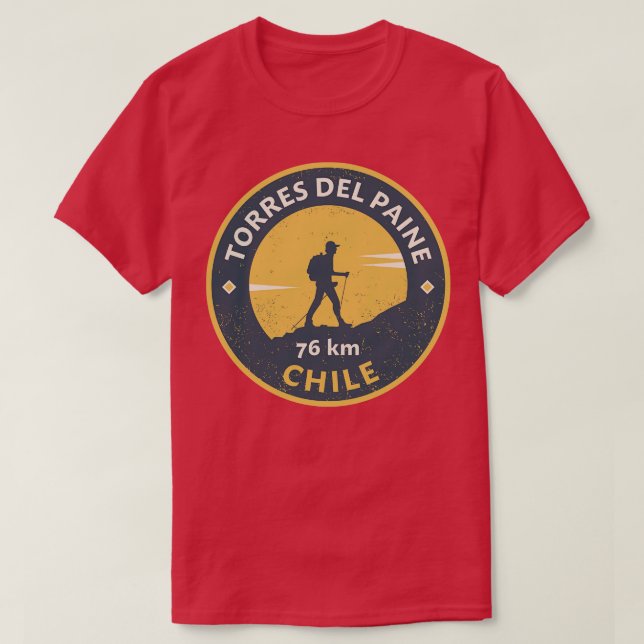 T-shirt Torres Del Paine Chili (Design devant)