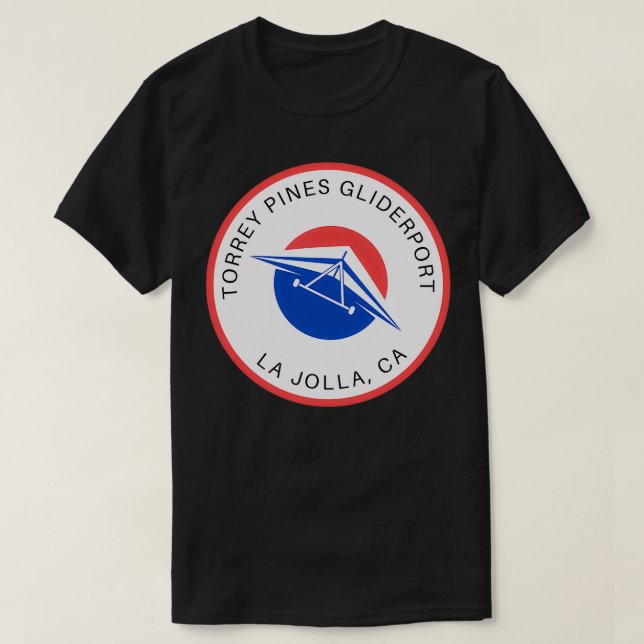 T-shirt Torrey Pines Gliderport La Jolla Californie (Design devant)
