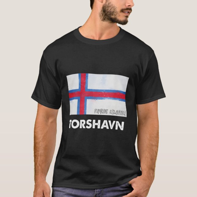 T-shirt Torshavn Îles Féroé (Devant)