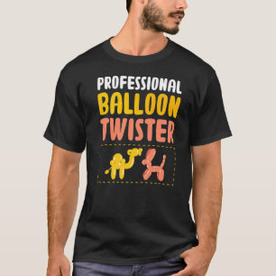 T-shirt Torsion de ballons professionnelle Modélisation d
