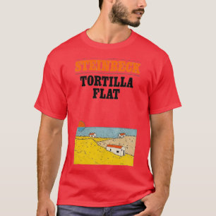 T-shirt Tortilla Flat Vintage Steinbeck couverture de livr