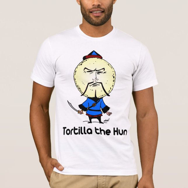 T-shirt Tortilla l'hun (Devant)