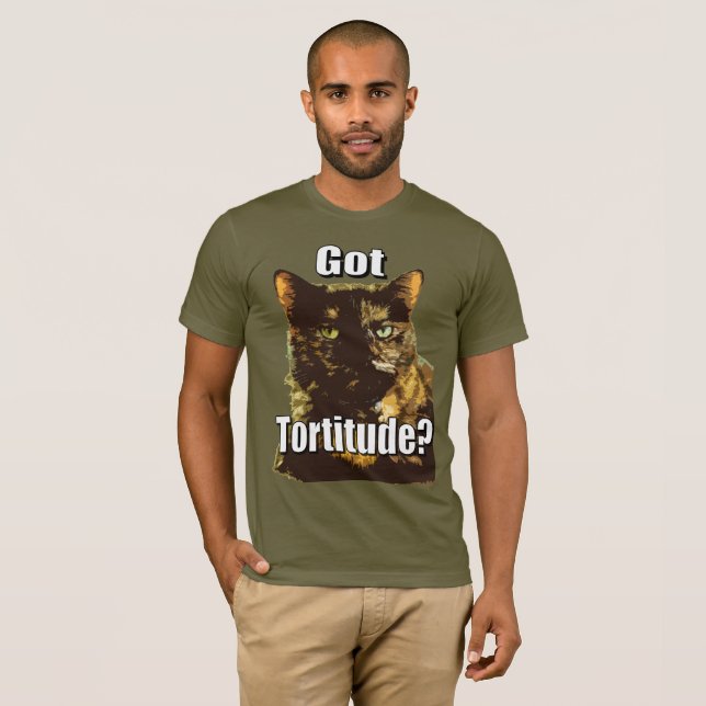T-shirt Tortitude Bella Canvas (Devant entier)