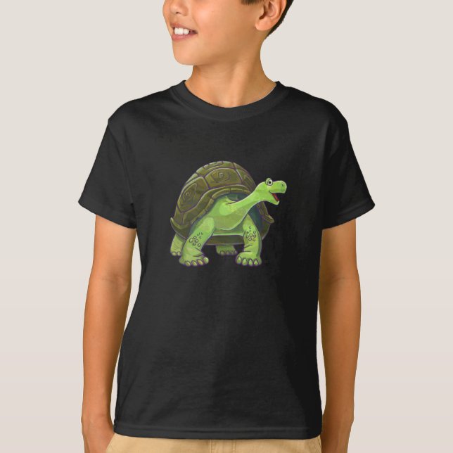 T-shirt Tortoise Sihouette Tails (Devant)
