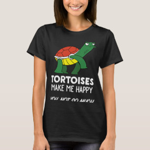 T-shirt Tortoise Tortoises Me Rendre Heureux