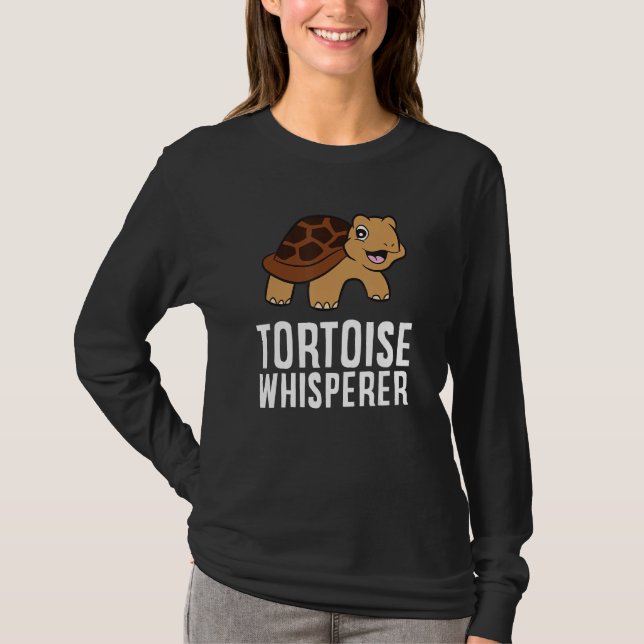 T-shirt Tortoise Whisperer Funny Tortoise Lover 1 (Devant)