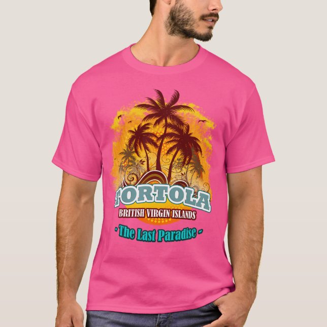 T-shirt Tortola Le Dernier Paradis (Devant)