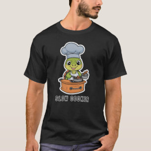 T-shirt Tortue à biscuits lents