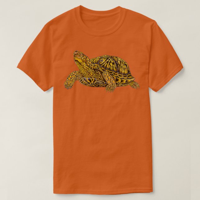 T-shirt Tortue à boîte orientale 2 (Design devant)