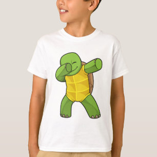 T-shirt Tortue à Hip hop Dance Dab