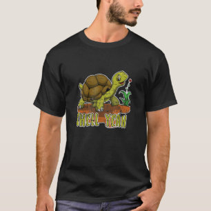 T-shirt Tortue amoureuse de l'animal de mer Shell ouais