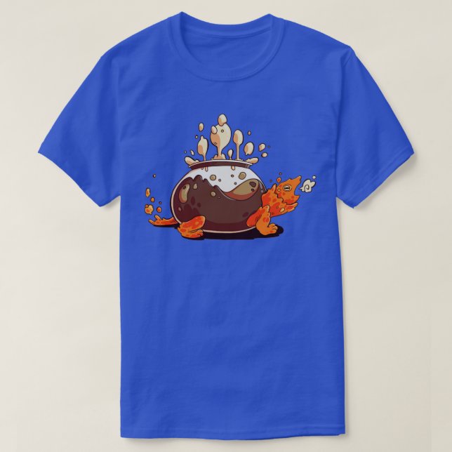 T-shirt Tortue au café (Design devant)