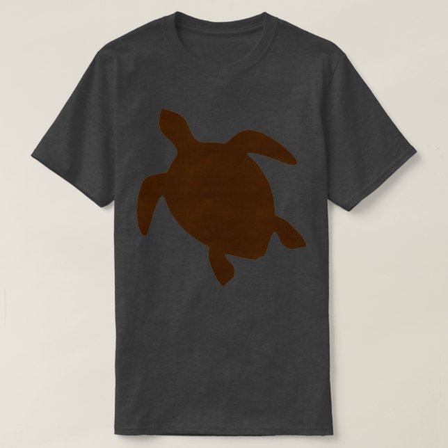 T-shirt Tortue au chocolat (Design devant)