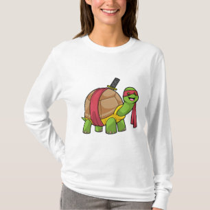 T-shirt Tortue aux arts martiaux avec épée