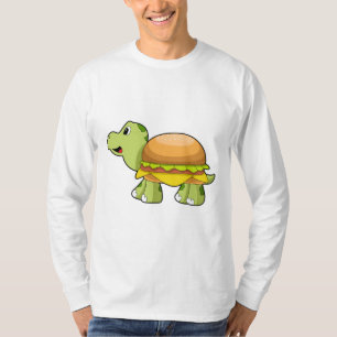 T-shirt Tortue avec coquille comme Burger.PNG