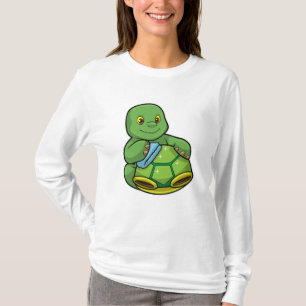 T-shirt Tortue avec coquille et chiffon de nettoyage