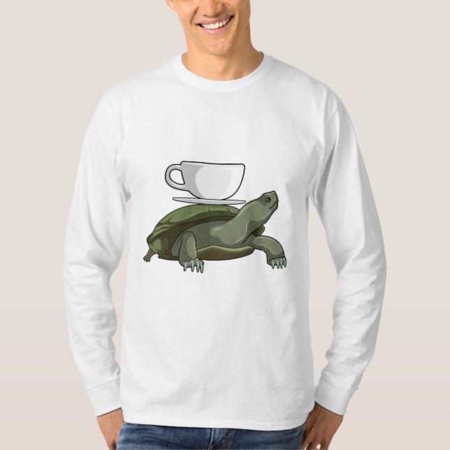 T-shirt Tortue avec thé (Devant)