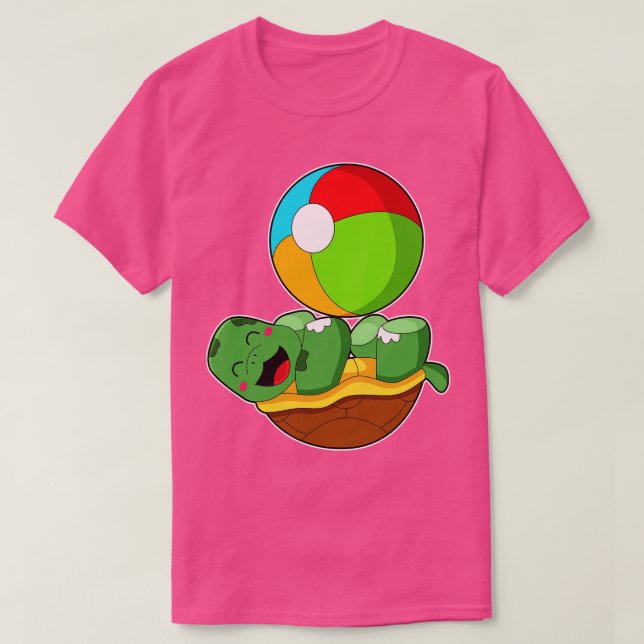T-shirt Tortue avec water-polo (Design devant)