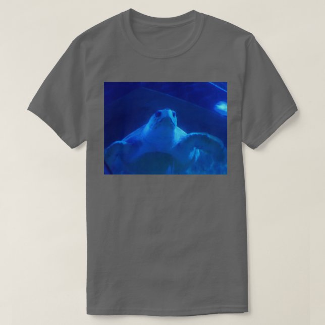 T-shirt Tortue bleue (Design devant)