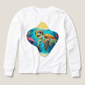 T-shirt Tortue Bohème Australien | Éclaboussure En