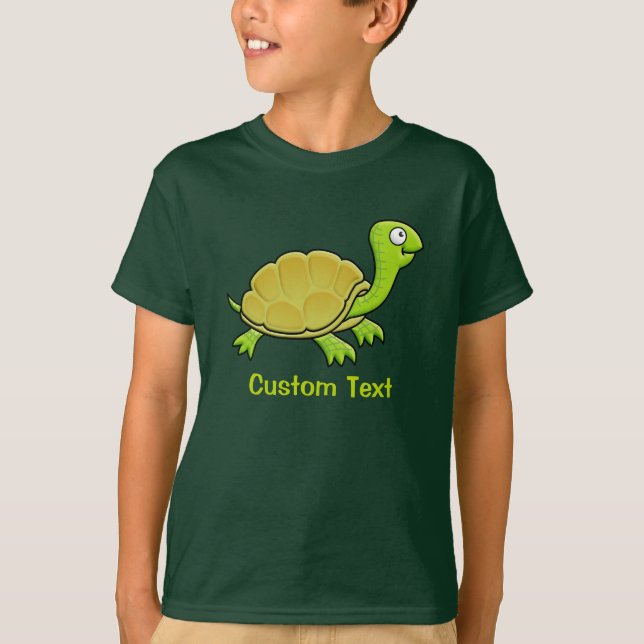 T-shirt Tortue caricaturale (Devant)