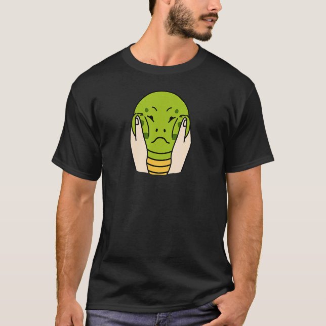 T-shirt Tortue Chubby Cheeks drôle Animaux (Devant)