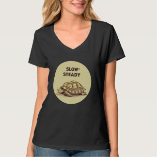 T-shirt Tortue cool avec relevé lent et régulier