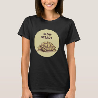 T-shirt Tortue cool avec relevé lent et régulier