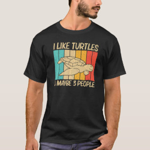 T-shirt Tortue cool Pour Hommes Tortue de mer Animaux aqua