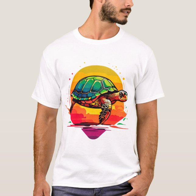 T-shirt Tortue Copie Copie Copie (Devant)