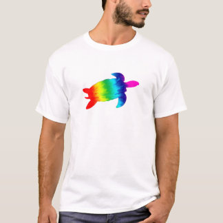 T-shirt Tortue d'arc-en-ciel