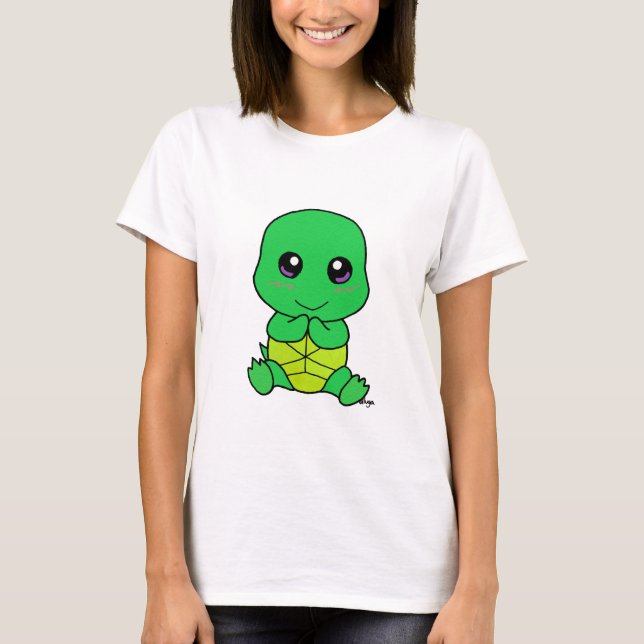 T-shirt Tortue de bébé (Devant)