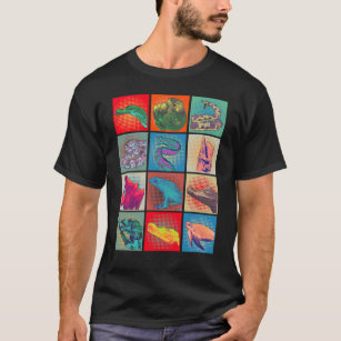 T-shirt Tortue de la grenouille à couleuvre rétro
