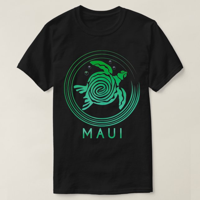 T-shirt Tortue de Maui (Design devant)