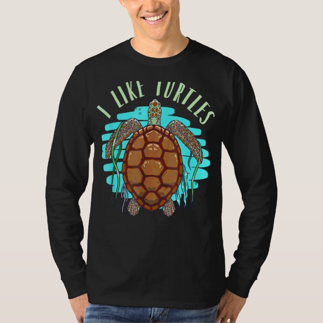 T-shirt Tortue de mer (Devant)