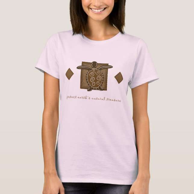 T-shirt Tortue de mer (Devant)