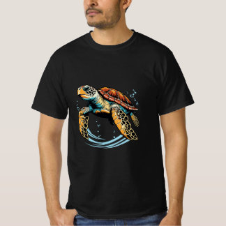 T-shirt Tortue de mer
