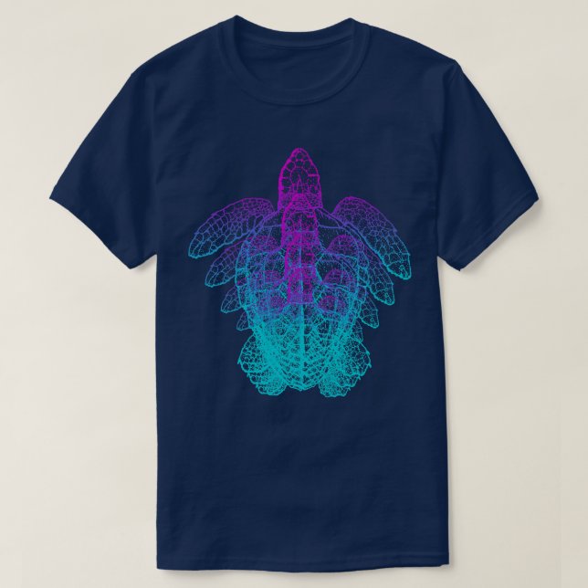 T-shirt Tortue de mer (Design devant)