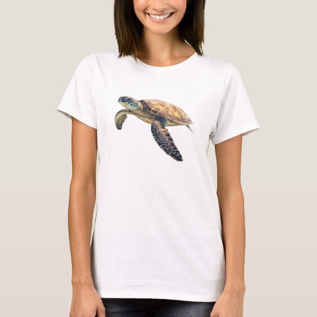 T-Shirt Tortue de Mer (Devant)
