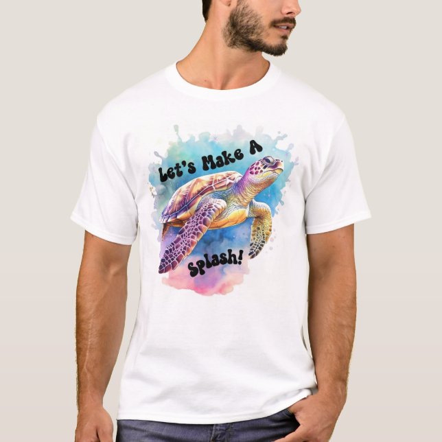 T-shirt Tortue de mer (Devant)
