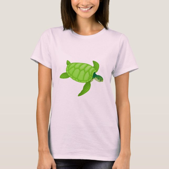 T-shirt Tortue de mer (Devant)