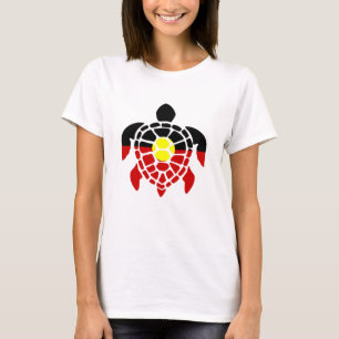 T-shirt Tortue de mer aborigène australien