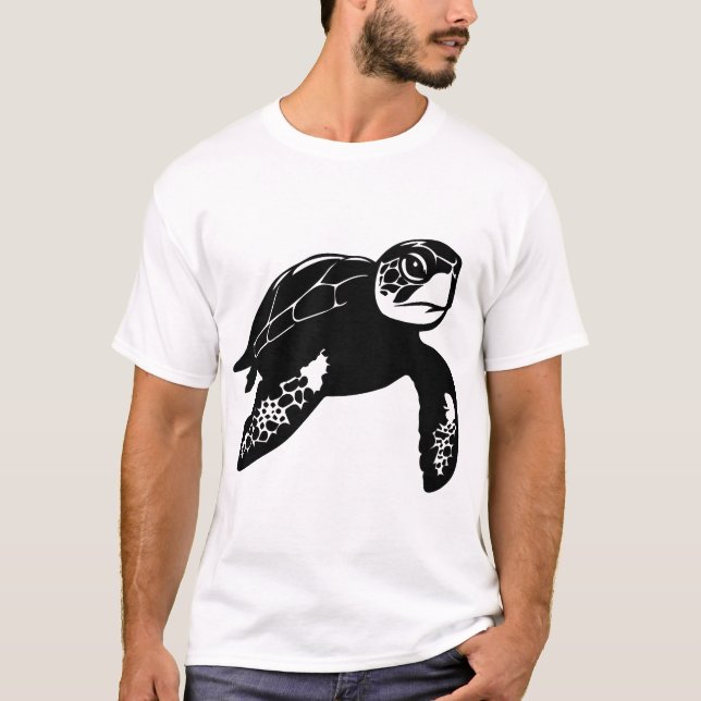 T-shirt tortue de mer Copie - Copie (Devant)
