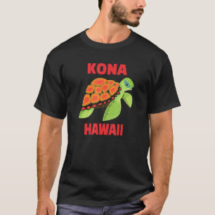 T-shirt Tortue de mer de Kona Hawaii